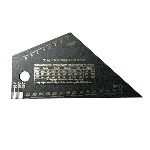 Fret Rocker Tool, Practical Fret Rocker Leveling Tool for Guitars