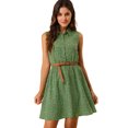 thumbnail image 1 of Vestido Sin Mangas Allegra K Día de San Patricio Verde M, 1 of 6