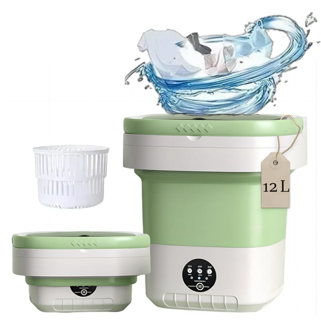 Lavadora portátil HusonoLife 12L para ropa interior de bebé