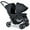Black, variant on Infans Foldable Double Baby Stroller Lightweight Front & Back Seats Pushchair Gray