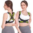 thumbnail image 1 of Corrector de postura AOfit para mujer, diseño en forma de X, ajuste cómodo, 1 of 8
