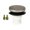 Brushed, variant on Bathtub Stopper Tub Plug Drain Plug Anti Clogging Easy Install PP Material for Bathroom Shower Sink