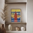 thumbnail image 4 of Stockholm Vintage Travel Poster Print | City Hall, Sweden Tourism Advertisement, 4 of 5