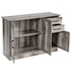 thumbnail image 5 of Buffet Alacena de Almacenamiento Costway organizador de Vajilla de Cocina con 2 Cajones y 2 Puertas consola Antigua para la Sala de Estar Armario de Entrada con Estante Ajustable, 5 of 5