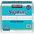 thumbnail image 2 of Kirkland Signature Napkin, 1-Ply, 280 Count (Pack of 4), 2 of 5