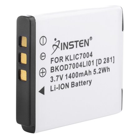 Ion Sports Camera Insten Li-ion Replacement Battery For Kodak PlaySport Video Camera Zx3 / PlayTouch Video Camera / Zi8 / Zx3 Kodak V Cameras V1073 / V1233 / V1253 / V1273 Pentax Optio A36 / a40 / s10 / S12 ()