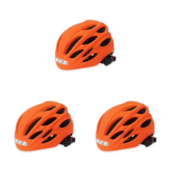 Casco de Ciclismo Sonducket Ajustable Ligero a Prueba de Golpes con Luz LED Naranja M Type1 NO1