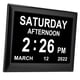 thumbnail image 3 of 8 Inch Digital Day Calendar Clock 3 Groups Medication Reminders 12 Groups Alarm Clock Electronic Clock 100?240V EU Plug, 3 of 5