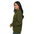thumbnail image 3 of Army Green Unisex Pullover Hoodie for Women XS S M L XL 2XL 3XL Men Hoodie Casual Plain Hoody for Men - Sweatshirt Army Green Hoodie, 3 of 5