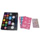 thumbnail image 1 of Pintura facial, pintura corporal, pincel para pigmentos, polvo brillante, Kit de herramientas cosméticas DIY para niños, 1 of 8