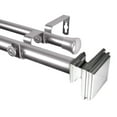 thumbnail image 4 of Rod Desyne Bedpost 1" Double Curtain Rod - Satin Nickel, 4 of 5
