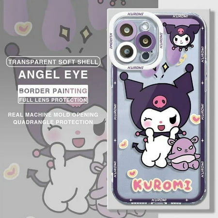 Clear Case For Samsung Galaxy S23 S22 S21 Ultra S20 FE S10 Note 10 Plus A50 A30 Coque Fundas Hello Kitty Cinnamoroll
