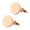 Rose Gold, variant on Milageto Mens Cufflinks Copper Shirt Cuff Links for Anniversary Engagement Graduation Rose Gold