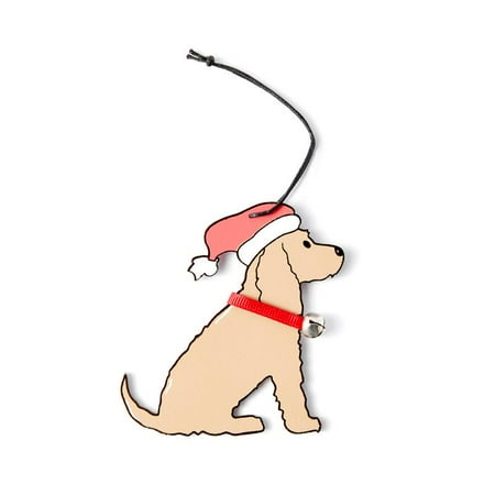 

Wooden Christmas Tree Pendant for Creative Pet Dog Wood Crafts Decoration