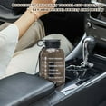 thumbnail image 4 of XIXISTARYY Christmas Gifts Home Essentials Water Bottle With Time Marker - Straw & Chug Lid - Big Water Bottle With Straw - Gym Water Bottle With Handle - Gallon Water Jug Clear, 4 of 9