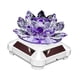 thumbnail image 5 of Adorno de perfume para coche, adorno giratorio de loto de cristal, regalo de cumpleaños, perfume para coche Púrpura, 5 of 9