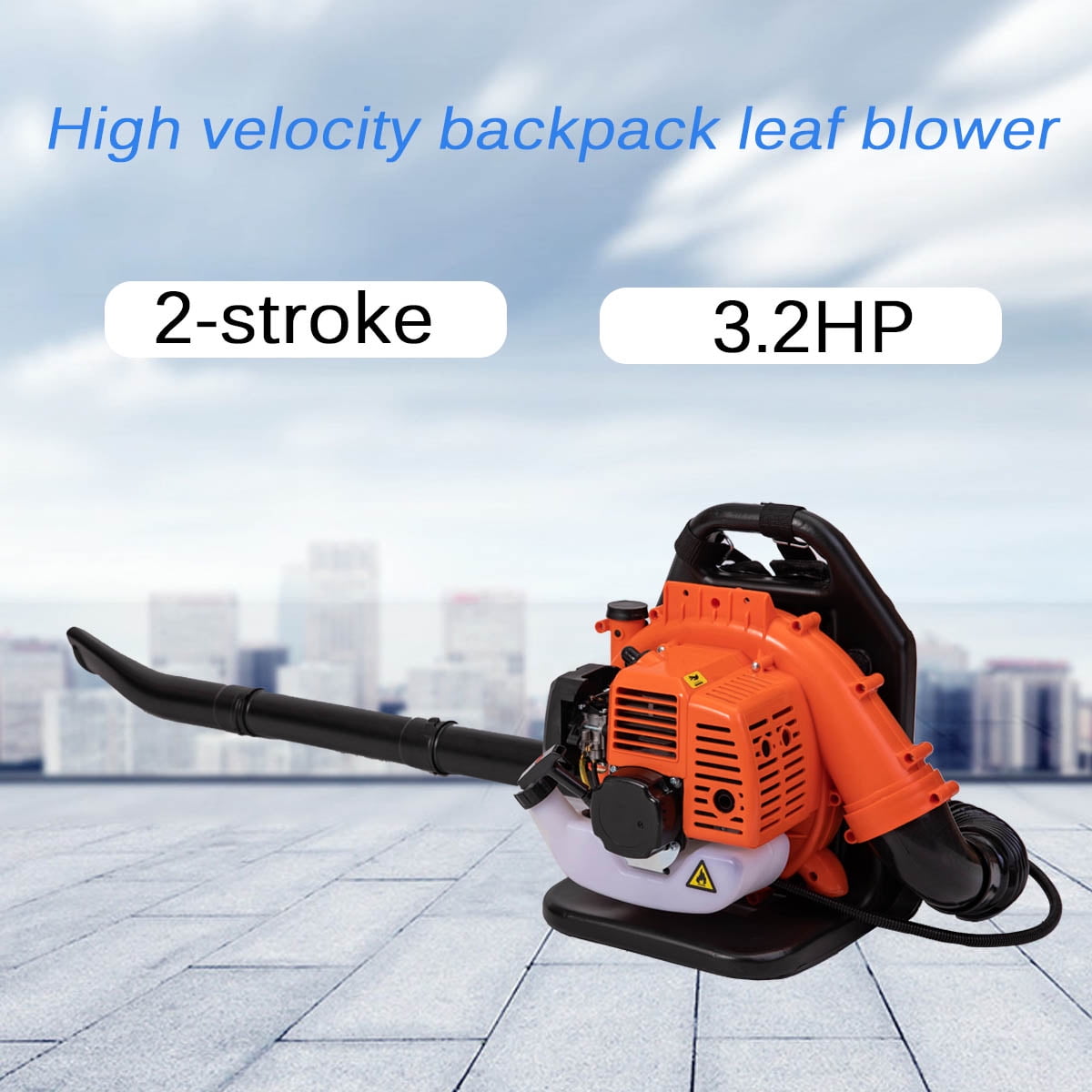 ECUTEE Commercial Gas Leaf Blower Backpack Gaspowered Backpack Blower