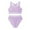 Light Purple, variant on Teen Swimsuits Girls' 2 Piece Knot Front Ruched Triangle Bikini Swimsuit 11Y,12Y,13Y,14Y,15-16Y(Army Green,13-14 Years)