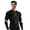 Gray, variant on Men's Compression Shirts Long Sleeve Sports Baselayer Workout Running Athletic Active Cold Weather Ski Base Layer Tops Black