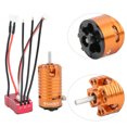 thumbnail image 4 of Brushless Motor ESC Motor ESC Set Controller  For 1/32 Rc Car 1/28 Rc Car Orange 9500KV, 4 of 8