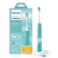 thumbnail image 1 of Cepillo de dientes electrico Philips Sonicare 4100, sonico con dos niveles de intensidad, sensor de presion y temporizador, limpieza prismatica azul,, 1 of 11