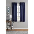 thumbnail image 1 of Mainstays Room Darkening 84" Rod Pocket Window Panel Pair, 1 of 2