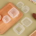 thumbnail image 2 of 50Pcs/Pack 25/50Ml Square Sauce Cup With Cover Leak Proof Transparent Mini Plastic Dipping Sauce Cups Kitchen Accessories, 2 of 17