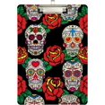 thumbnail image 2 of Coolnut 12"x9" Skull Clipboard A4 Size Standard Size Clipboards Decorative Clipboard with Low Profile Metal Clip for Office, School, Nurses, Students, 2 of 7