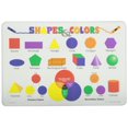 thumbnail image 1 of Painless Learning Formas Y Colores Mantel Individual Grande, 1 of 2