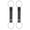 Black, variant on Trip Must-Have Add-a-Bag Strap Adjustable Elastic Luggage Belt Multi Purpose Suitcase Fixer