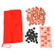 thumbnail image 1 of 130 piezas de piedras de bingo, fichas de bingo, piezas sólidas de juego de bingo de fácil lectura, ajedrez de bingo para viajes, fiestas navideñas y, 1 of 9