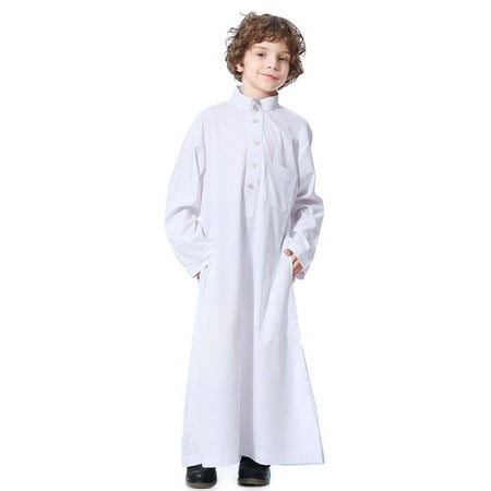 

Toddler Girl Romper Deals Kid Summer Baby Clothes Boys Middle Muslim Pure Fashion Dresses And Long Topcoats Comfortable Blouse Baby Toddler Jumpsuit Toddler Shirt Blouse Tops Summer Savings Clearance