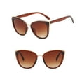 thumbnail image 4 of ibiyuan Sunglasses Women Women Classic Large Round Frame Sunglasses Vintage Fashion UV Protection Sun Shades, 4 of 5