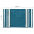 thumbnail image 5 of Mainstays Performance Foam Noodle Bath Rug, 20" x 32", Aqua, 5 of 9