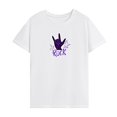 thumbnail image 1 of Camiseta para mujer, ropa de verano, camiseta informal con cuello redondo para viajes, vacaciones, oficina XL, 1 of 7