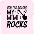 thumbnail image 4 of Inktastic For the Record My Mimi Rocks Boys or Girls Toddler T-Shirt, 4 of 5