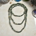 thumbnail image 4 of 60 Inch 8MM Polished Genuine Fancy Jasper Multi-Layer Long Endless Infinity Beaded Necklace., 4 of 4