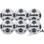 Franklin Sports Comp 100 Soccer Ball, Size 3, Black and White