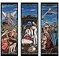 thumbnail image 3 of Ensemble de Bannières de Nativité en Verre Teinté - Ensemble de 3 Pcs, 3 of 4