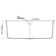 thumbnail image 2 of Dawn Kitchen & Bath ASU106 30.38 in. L Undermount Single Bowl - 18 Gauge, 2 of 4