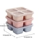 thumbnail image 3 of Juego de cajas bento apilables, caja de bocadillos, caja bento para microondas para adultos, viaje bento, 3 of 7