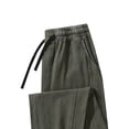 thumbnail image 3 of Dvprdro Mens Washed Cotton Sweatpants Closed Bottom Elastic Waist Casual Baggy Pants Drawstring Fashion Joggers with Pockets, 3 of 5
