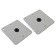 thumbnail image 1 of Base de Asiento de Bote, 2 Piezas Profesionales de Aleación de Aluminio Liviano Placa Base de Asiento Alta para Accesorios Para Botes, 1 of 7