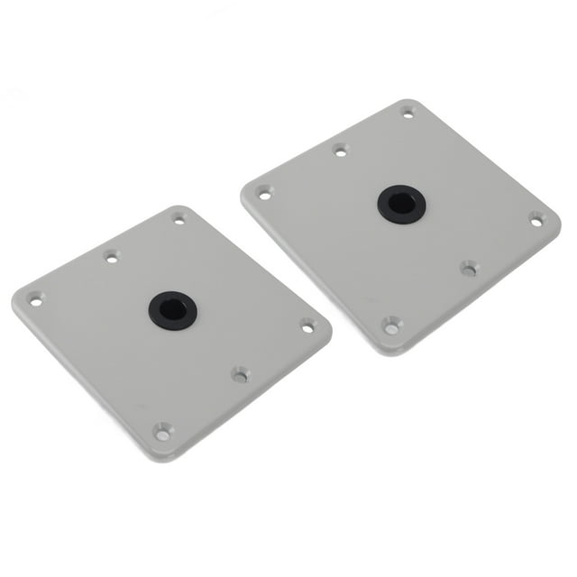 Base de Asiento de Bote, 2 Piezas Profesionales de Aleación de Aluminio Liviano Placa Base de Asiento Alta para Accesorios Para Botes