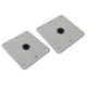thumbnail image 1 of Base de Asiento de Bote, 2 Piezas Profesionales de Aleación de Aluminio Liviano Placa Base de Asiento Alta para Accesorios Para Botes, 1 of 7
