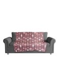 thumbnail image 3 of Creative Products Multi Size Ornaments with Wine Tones 50x60 Coral Fleece Blanket, 3 of 3