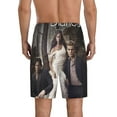 thumbnail image 3 of Supernatural Vampire Diaries Men's Short Pajama Pants Lightweight Daily Lounge Shorts Bottoms Sleepwear Cozy Soft Home Pajama Pants Shorts, 3 of 9