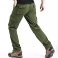 thumbnail image 3 of Big & Tall Straight Stretch Cargo Pants Four Utility Pockets Daily Work Pants S-XXL, 3 of 8