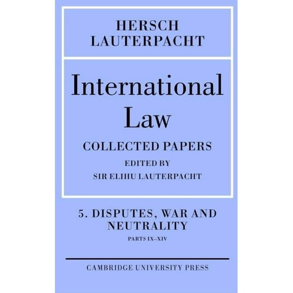 International Law v5, (Hardcover)