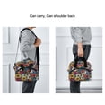 thumbnail image 6 of Lunch Bag Portable Crossbody Meal Bag Cooler Bag Insulated Lunch Bag Food Bag Handheld & Crossbody Design Flower Cartoon Cute, 6 of 6
